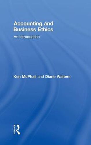 Cover image for Accounting and Business Ethics: An Introduction