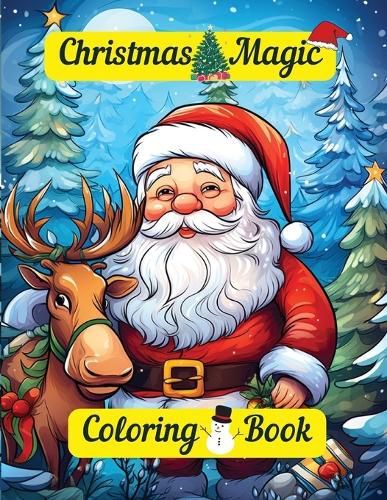 Cover image for Christmas Magic Coloring Book