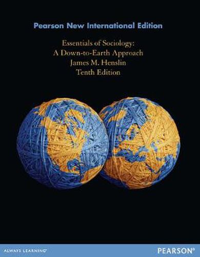 Cover image for Essentials of Sociology: A Down-to-Earth Approach: Pearson New International Edition