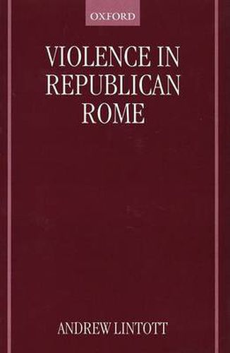 Cover image for Violence in Republican Rome
