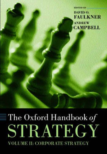 Cover image for The Oxford Handbook of Strategy: Volume Two: Corporate Strategy