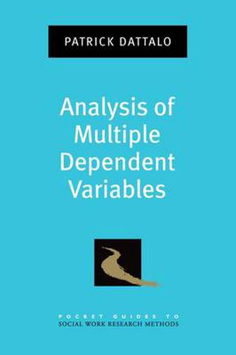 Cover image for Analysis of Multiple Dependent Variables