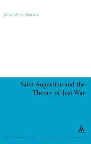 Cover image for St. Augustine and the Theory of Just War