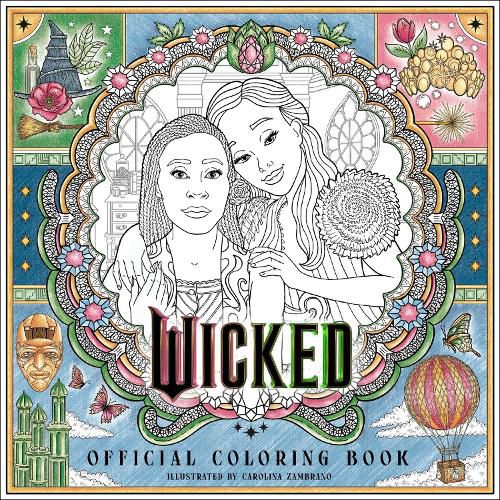 Cover image for Wicked Official Coloring Book