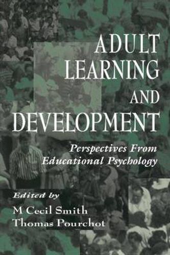 Cover image for Adult Learning and Development: Perspectives From Educational Psychology