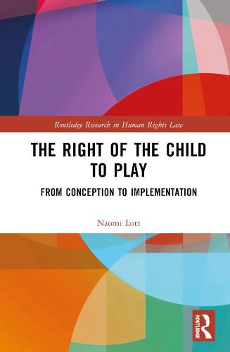 Cover image for The Right of the Child to Play