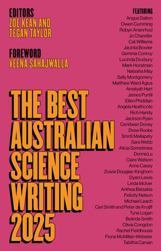 Cover image for The Best Australian Science Writing 2025
