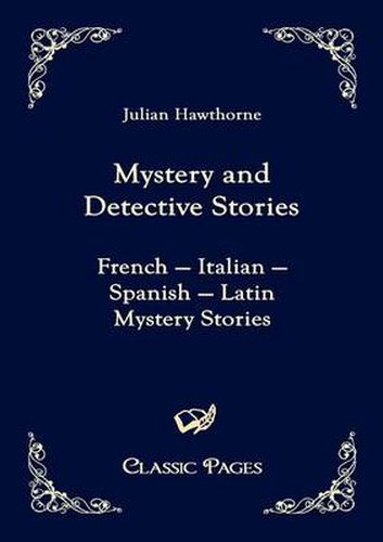 Cover image for Mystery and Detective Stories