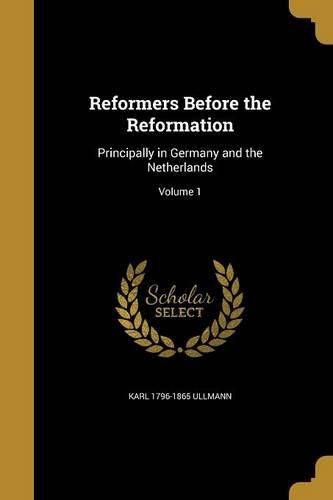 Cover image for Reformers Before the Reformation
