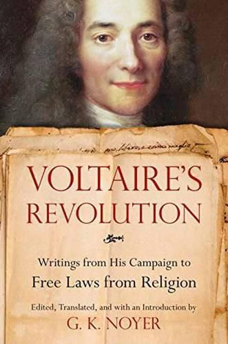 Cover image for Voltaire's Revolution: Writings from His Campaign to Free Laws from Religion