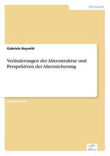 Cover image for Veranderungen der Altersstruktur und Perspektiven der Alterssicherung