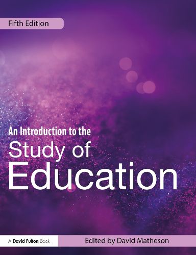 Cover image for An Introduction to the Study of Education
