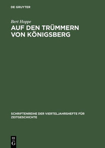 Cover image for Auf den Trummern von Koenigsberg