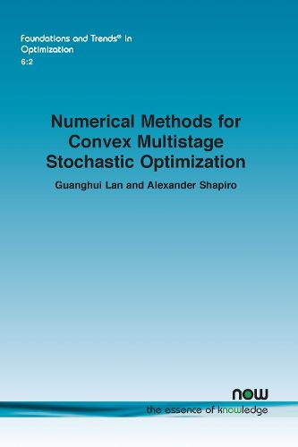 Cover image for Numerical Methods for Convex Multistage Stochastic Optimization