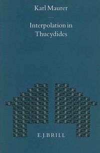 Cover image for Interpolation in Thucydides