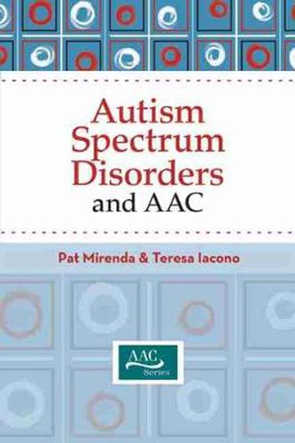 Cover image for Autism Spectrum Disorders and AAC