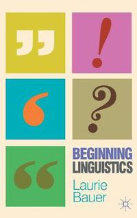 Cover image for Beginning Linguistics