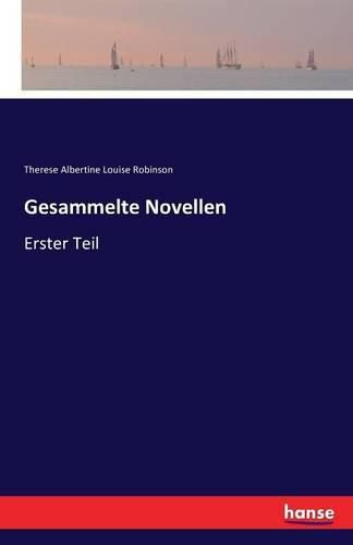 Gesammelte Novellen: Erster Teil