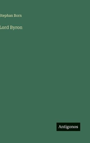 Cover image for Lord Byron
