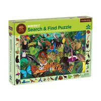 Cover image for Rainforest Search & Find Puzzle