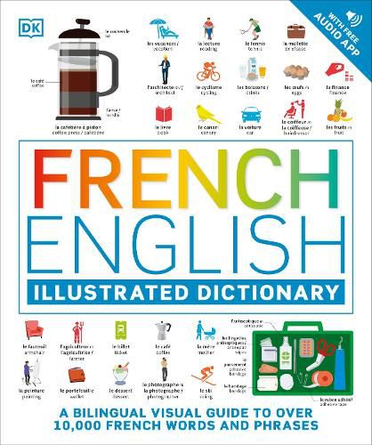 Cover image for French - English Illustrated Dictionary