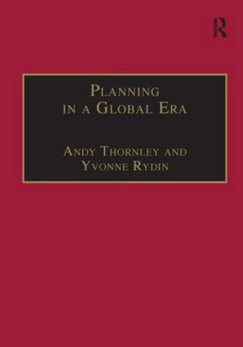 Cover image for Planning in a Global Era