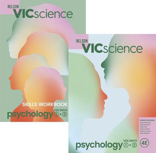 Cover image for VicScience Psychology VCE 1&2 SB WB Value Pack with Nelson MindTap 15 Months
