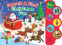 Cover image for Search & Find Christmas Fun (6-Button Sound Book)