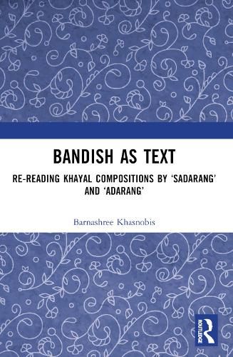 Cover image for Bandish as Text