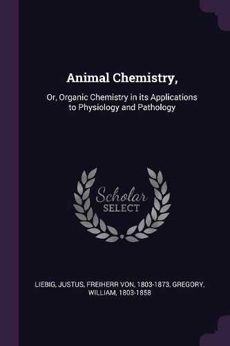 Cover image for Animal Chemistry,
