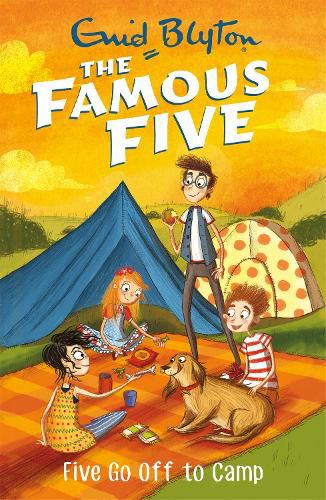 Cover image for Famous Five: Five Go Off To Camp: Book 7