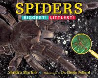Cover image for Spiders: Biggest! Littlest!