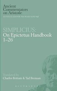 Cover image for On Epictetus  Handbook 1-26