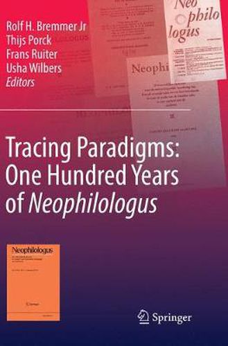 Cover image for Tracing Paradigms: One Hundred Years of Neophilologus