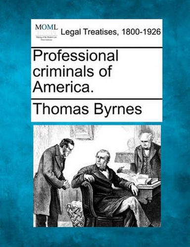 Cover image for Professional Criminals of America.