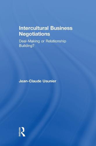 Cover image for Intercultural Business Negotiations: Deal-Making or Relationship Building