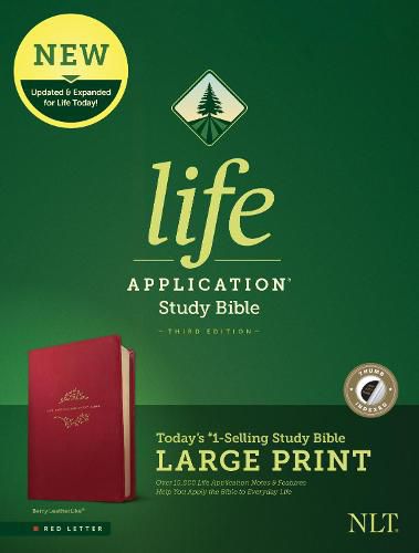 Cover image for NLT Life Application Study Bible, Third Edition, Large Print