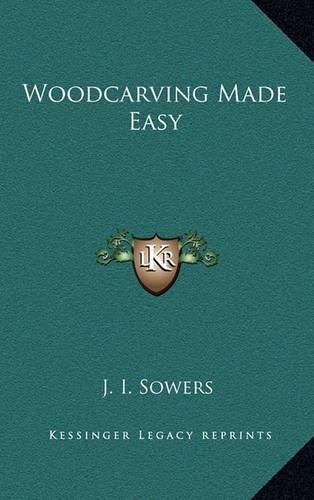 Cover image for Woodcarving Made Easy