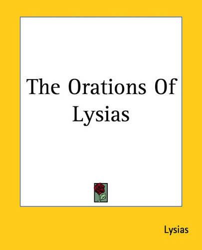 The Orations Of Lysias