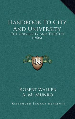 Handbook to City and University: The University and the City (1906)