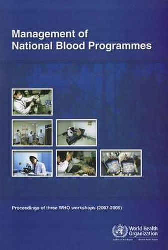 Cover image for Management of National Blood Programmes