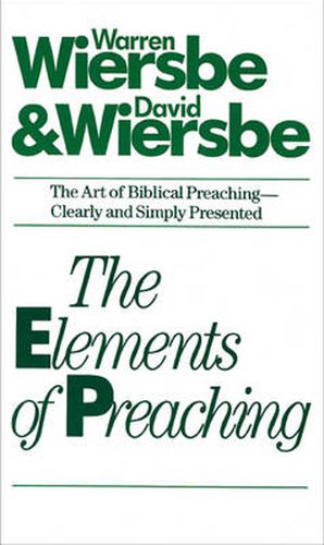 Cover image for Elements of Preaching