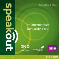 Cover image for Speakout Pre-Intermediate 2nd Edition Class CDs (2)