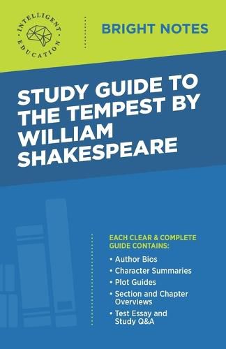 Cover image for Study Guide to The Tempest by William Shakespeare