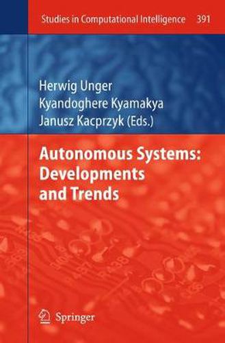 Cover image for Autonomous Systems: Developments and Trends