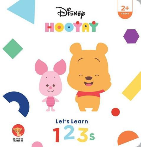 Cover image for Hooyay: Let's Learn 123's (Disney)