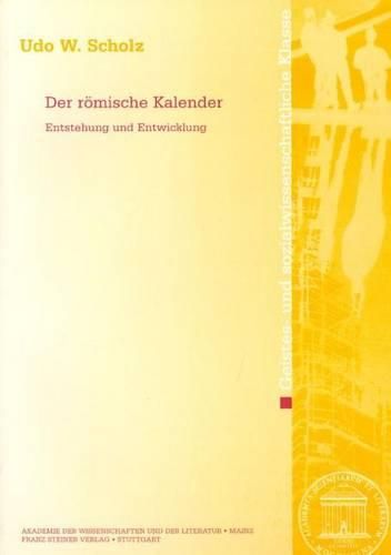 Cover image for Der Romische Kalender: Entstehung Und Entwicklung