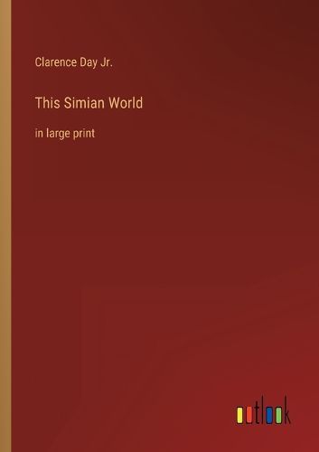 Cover image for This Simian World