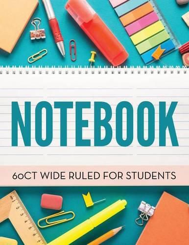 Cover image for Notebook 60Ct Wide Ruled For Students