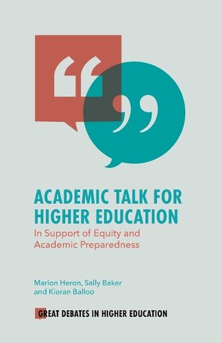 Cover image for Academic Talk for Higher Education